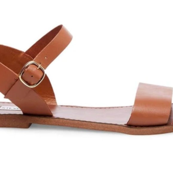 Steve Madden Shoes - Steve Madden Strap Sandal (cognac)